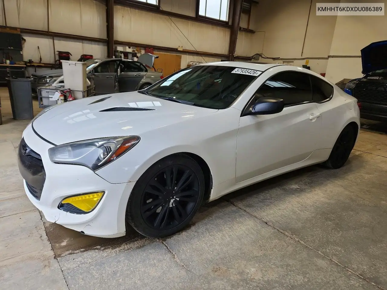 2013 Hyundai Genesis Coupe 2.0T VIN: KMHHT6KDXDU086389 Lot: 57935426