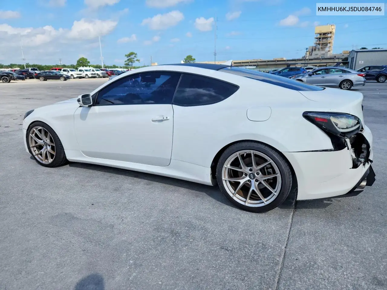 2013 Hyundai Genesis Coupe 3.8L VIN: KMHHU6KJ5DU084746 Lot: 58080266