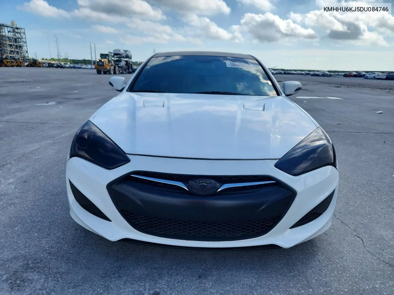 2013 Hyundai Genesis Coupe 3.8L VIN: KMHHU6KJ5DU084746 Lot: 58080266