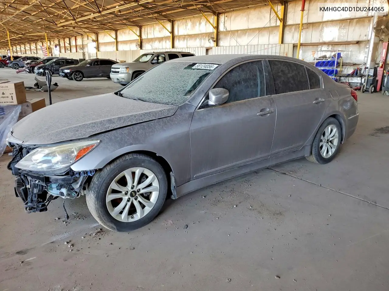 2013 Hyundai Genesis 3.8L VIN: KMHGC4DD1DU244065 Lot: 58124056