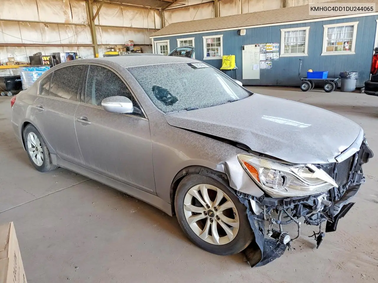 2013 Hyundai Genesis 3.8L VIN: KMHGC4DD1DU244065 Lot: 58124056