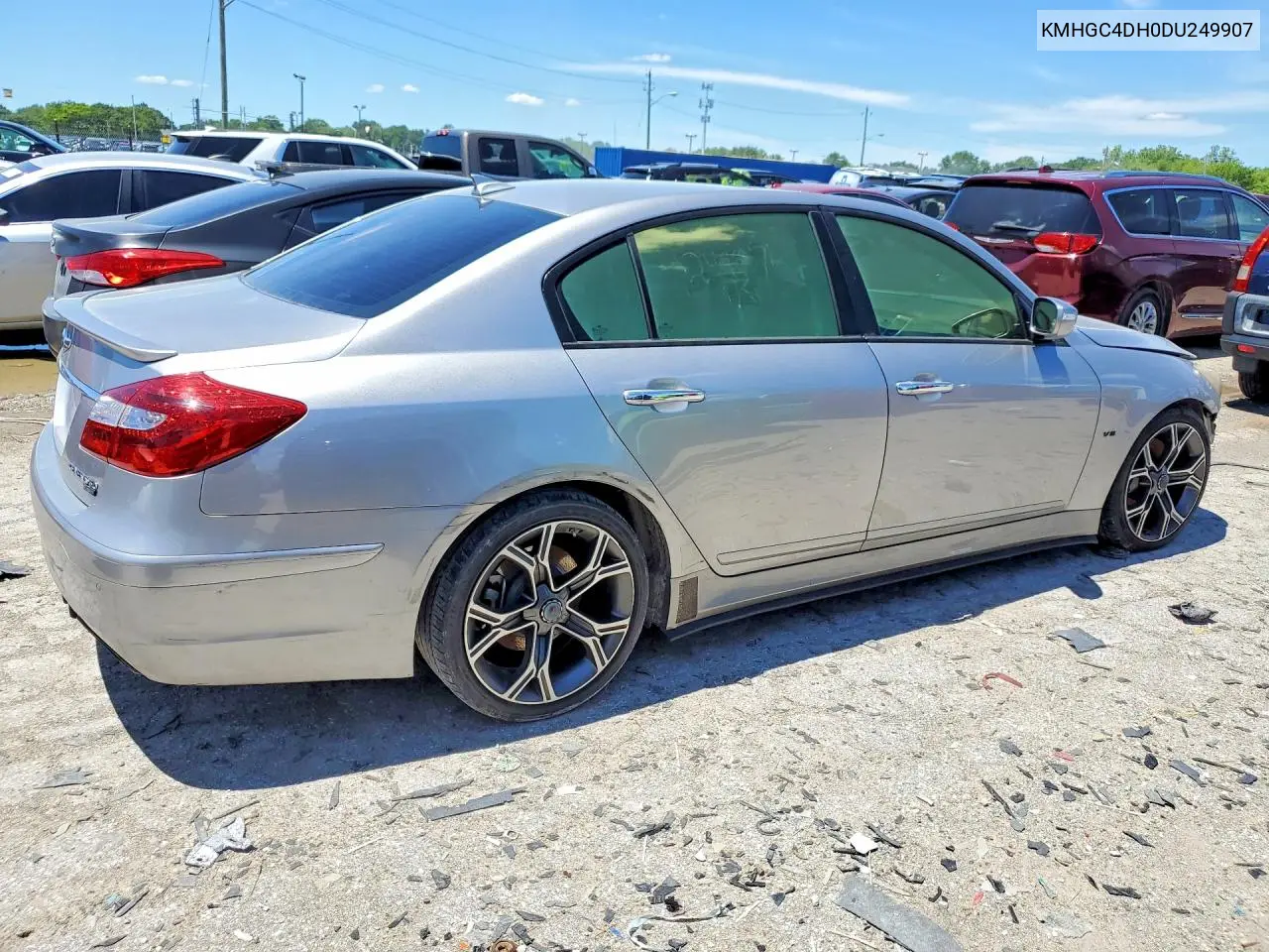 2013 Hyundai Genesis 5.0L VIN: KMHGC4DH0DU249907 Lot: 58202306