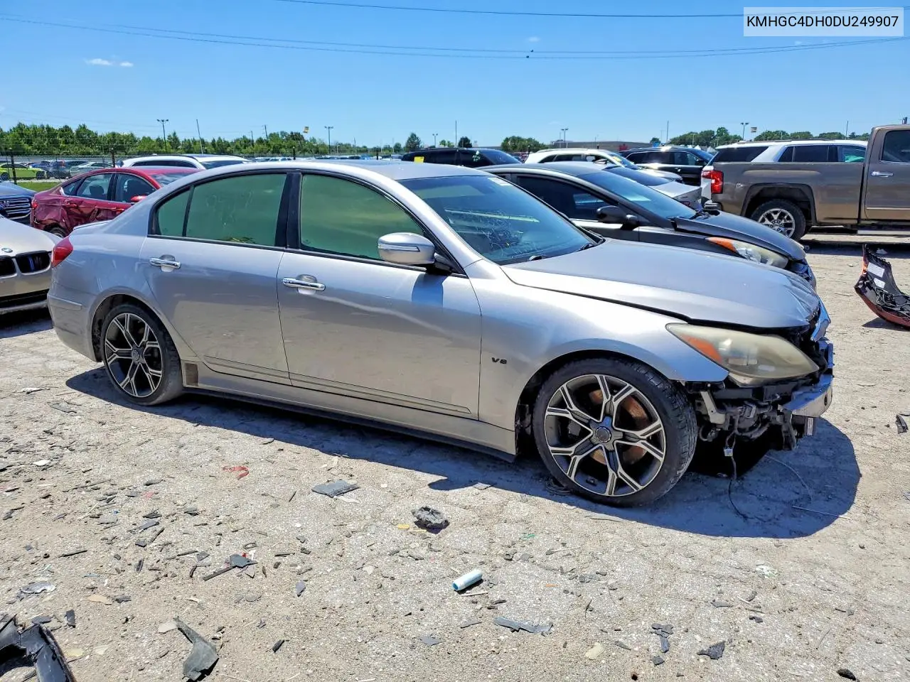 2013 Hyundai Genesis 5.0L VIN: KMHGC4DH0DU249907 Lot: 58202306