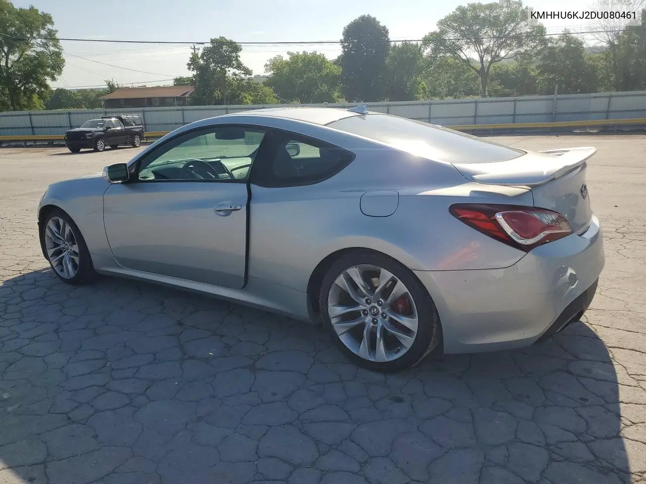 2013 Hyundai Genesis Coupe 3.8L VIN: KMHHU6KJ2DU080461 Lot: 58463036