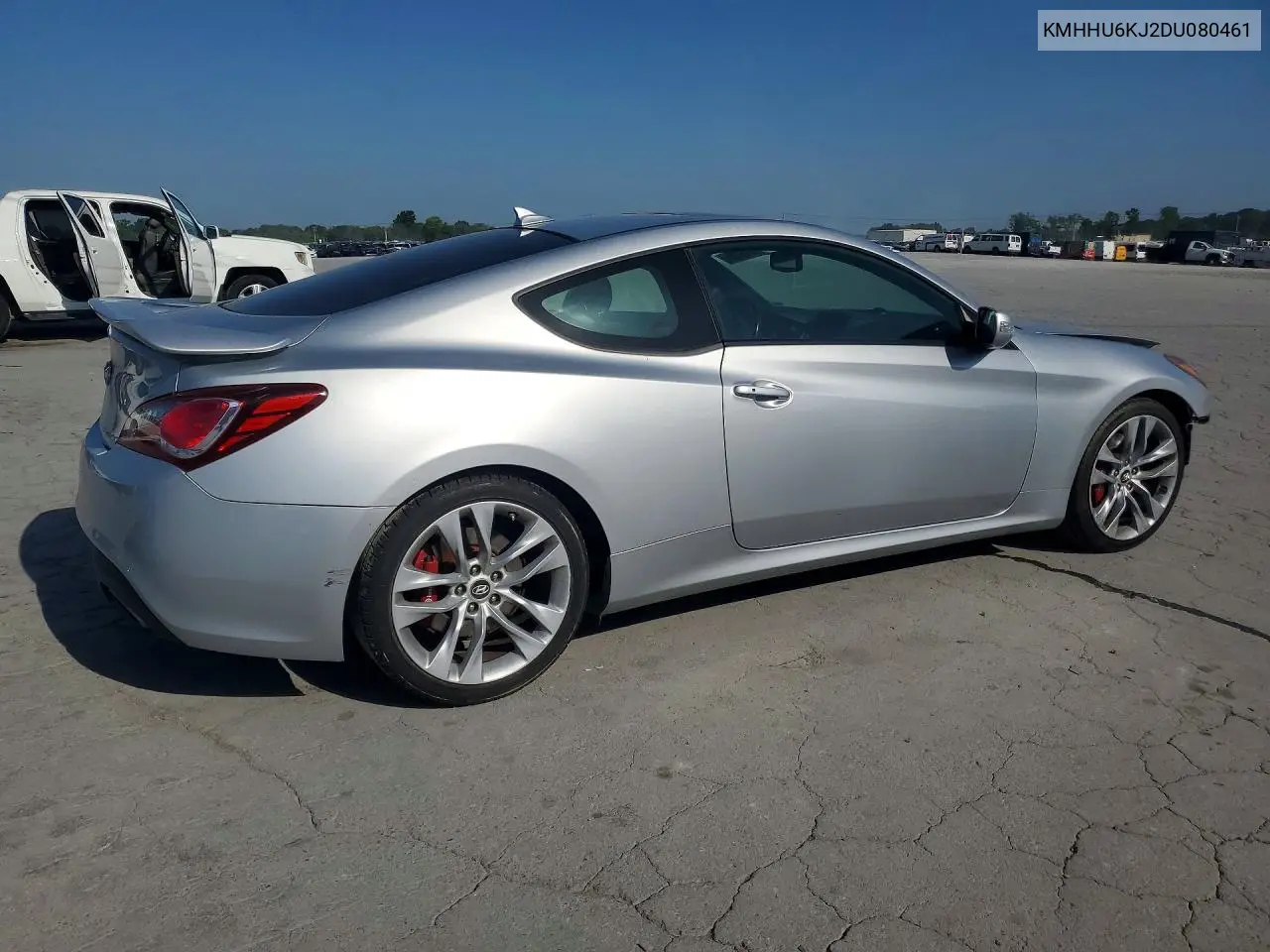2013 Hyundai Genesis Coupe 3.8L VIN: KMHHU6KJ2DU080461 Lot: 58463036