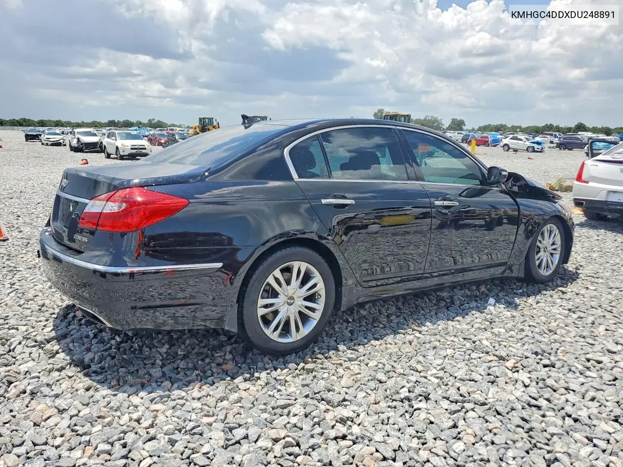 2013 Hyundai Genesis 3.8L VIN: KMHGC4DDXDU248891 Lot: 58623326