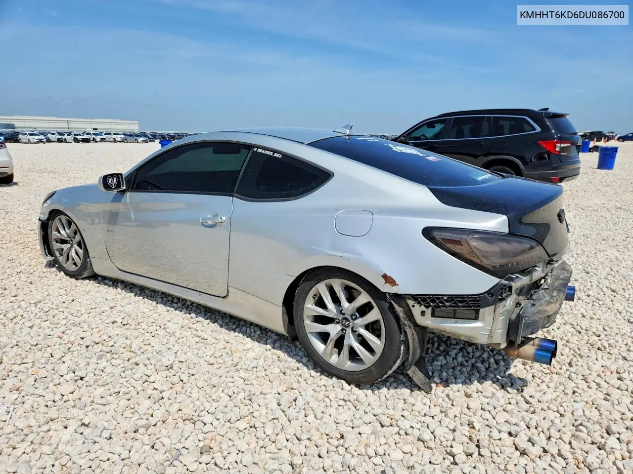 2013 Hyundai Genesis Coupe 2.0T VIN: KMHHT6KD6DU086700 Lot: 58923666