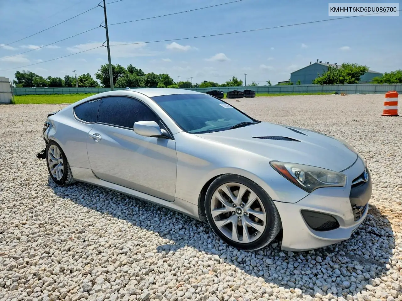 2013 Hyundai Genesis Coupe 2.0T VIN: KMHHT6KD6DU086700 Lot: 58923666