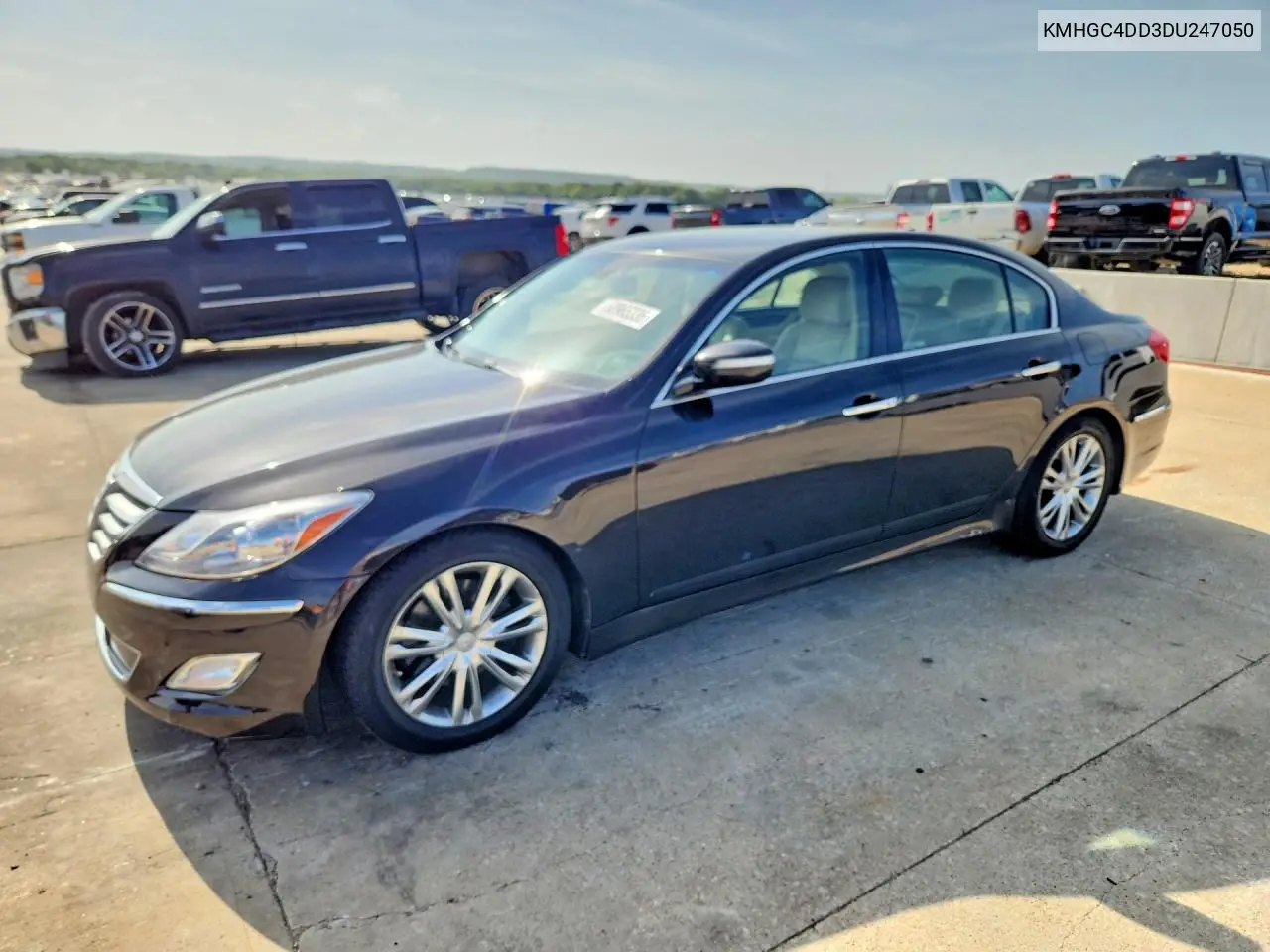 2013 Hyundai Genesis 3.8L VIN: KMHGC4DD3DU247050 Lot: 58965336