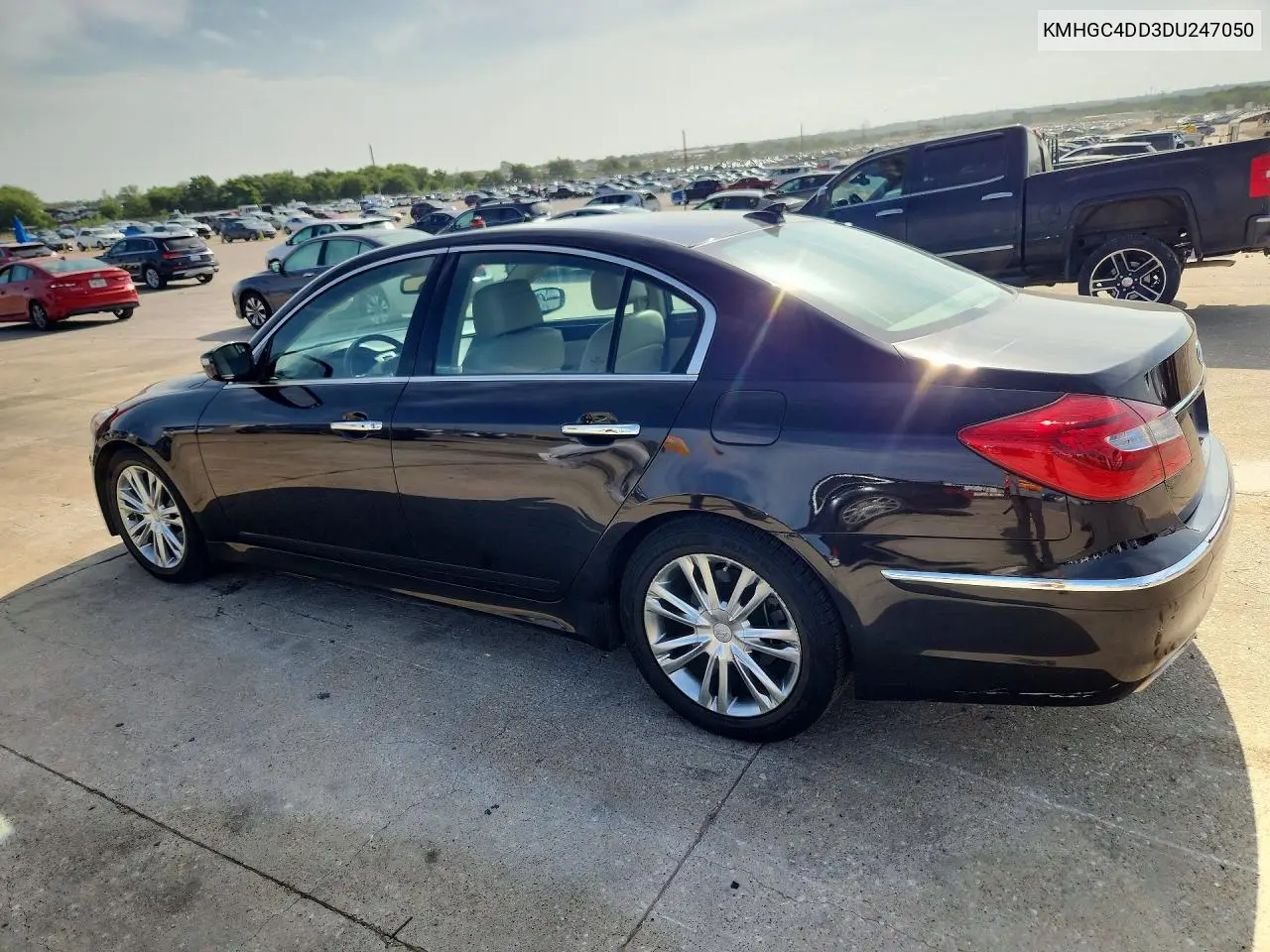 2013 Hyundai Genesis 3.8L VIN: KMHGC4DD3DU247050 Lot: 58965336