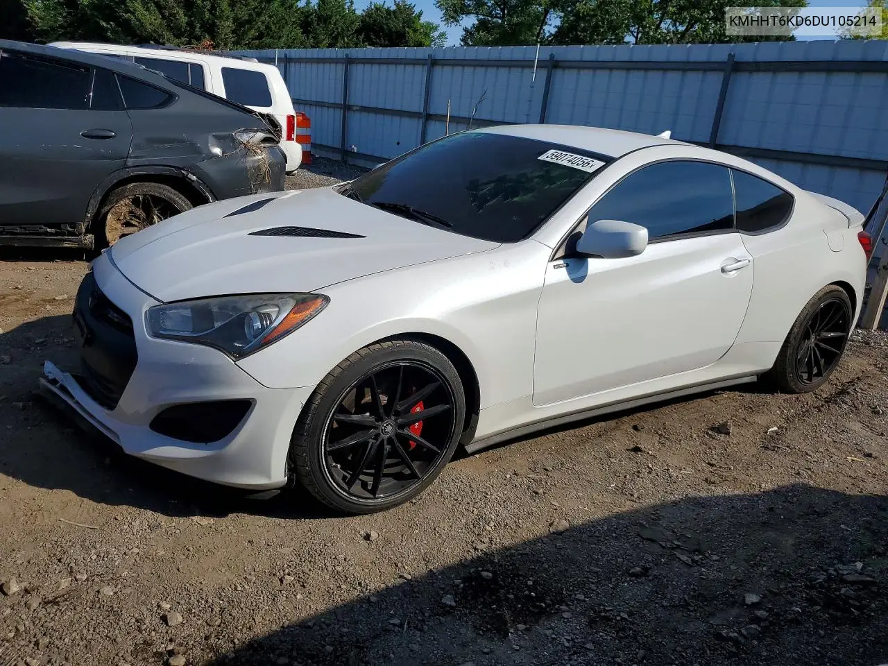 2013 Hyundai Genesis Coupe 2.0T VIN: KMHHT6KD6DU105214 Lot: 59074056