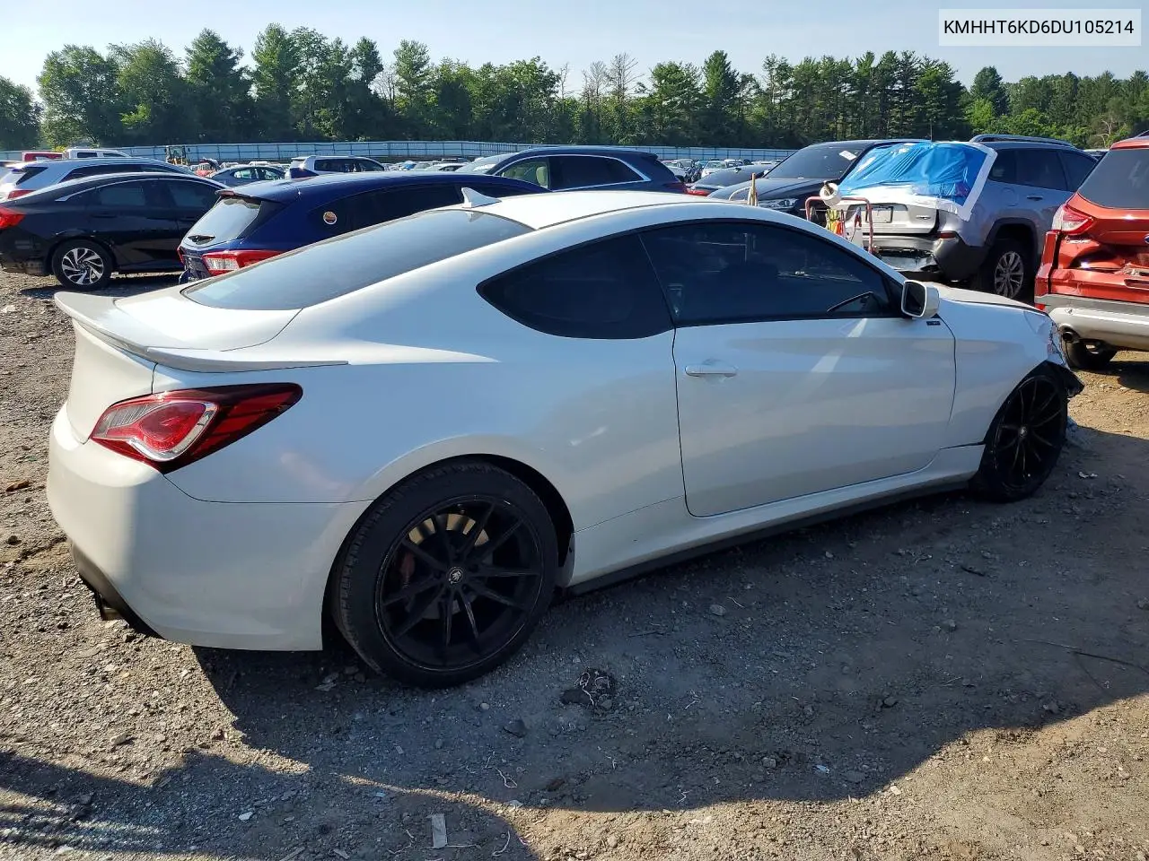 2013 Hyundai Genesis Coupe 2.0T VIN: KMHHT6KD6DU105214 Lot: 59074056
