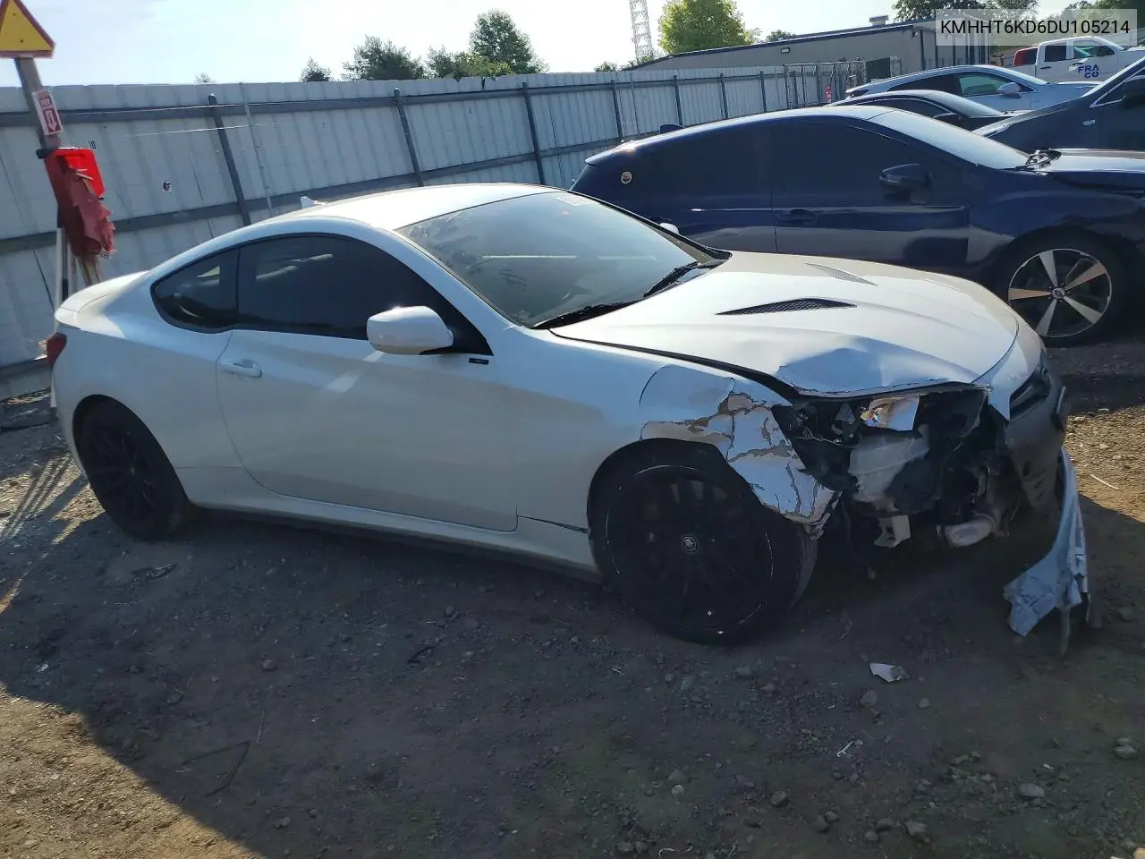 2013 Hyundai Genesis Coupe 2.0T VIN: KMHHT6KD6DU105214 Lot: 59074056