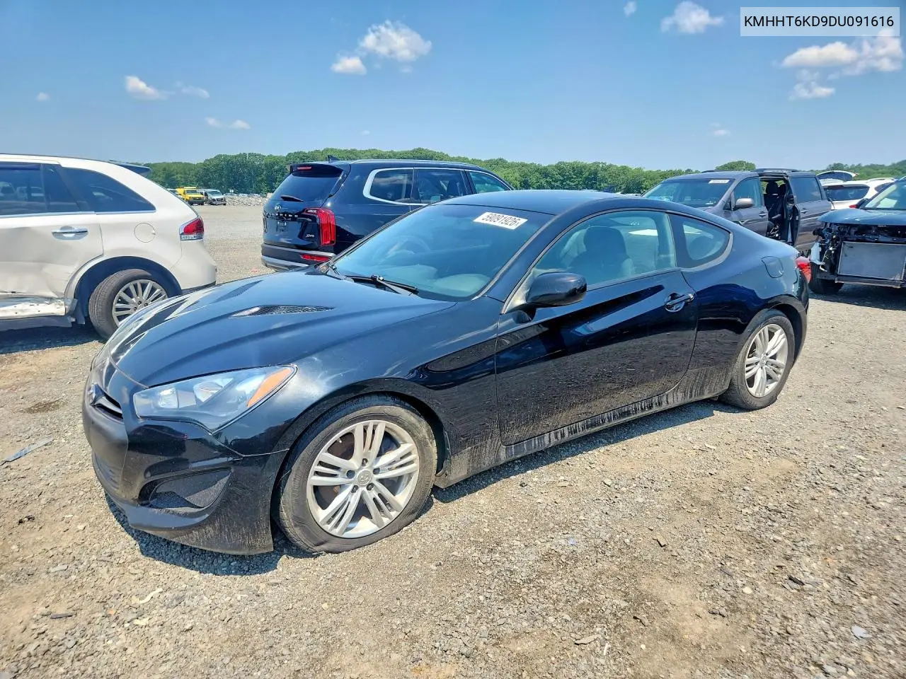 2013 Hyundai Genesis Coupe 2.0T VIN: KMHHT6KD9DU091616 Lot: 59091926