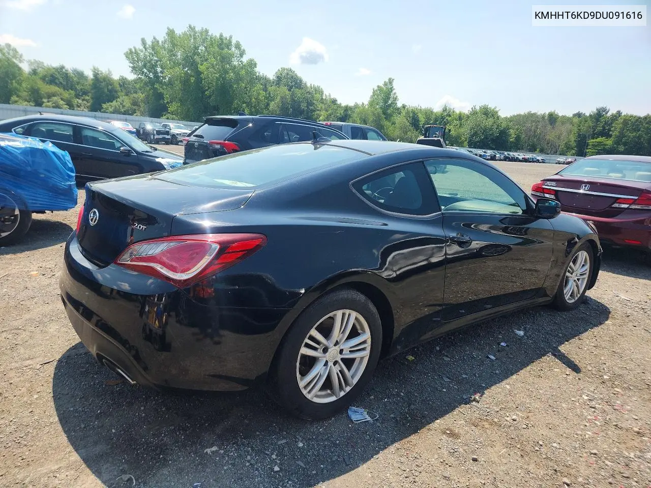 2013 Hyundai Genesis Coupe 2.0T VIN: KMHHT6KD9DU091616 Lot: 59091926