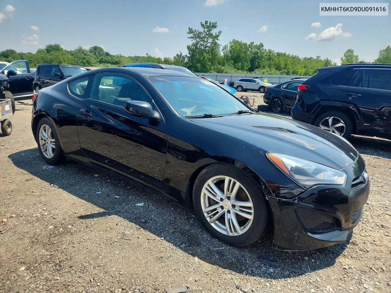 2013 Hyundai Genesis Coupe 2.0T VIN: KMHHT6KD9DU091616 Lot: 59091926