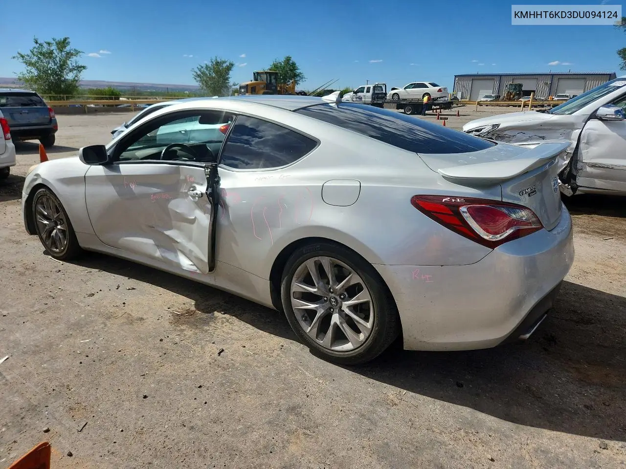 2013 Hyundai Genesis Coupe 2.0T VIN: KMHHT6KD3DU094124 Lot: 59137326