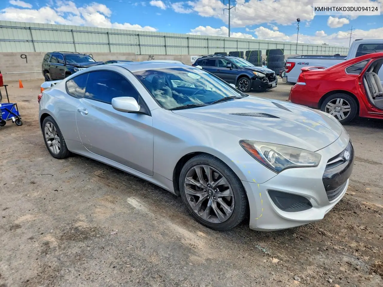 2013 Hyundai Genesis Coupe 2.0T VIN: KMHHT6KD3DU094124 Lot: 59137326
