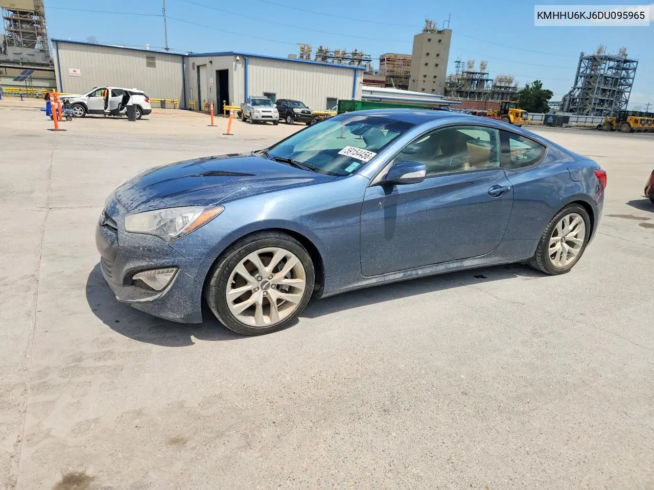 2013 Hyundai Genesis Coupe 3.8L VIN: KMHHU6KJ6DU095965 Lot: 59154456