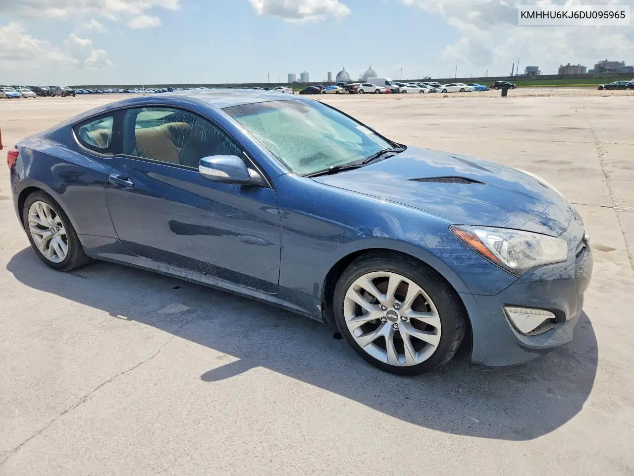 2013 Hyundai Genesis Coupe 3.8L VIN: KMHHU6KJ6DU095965 Lot: 59154456