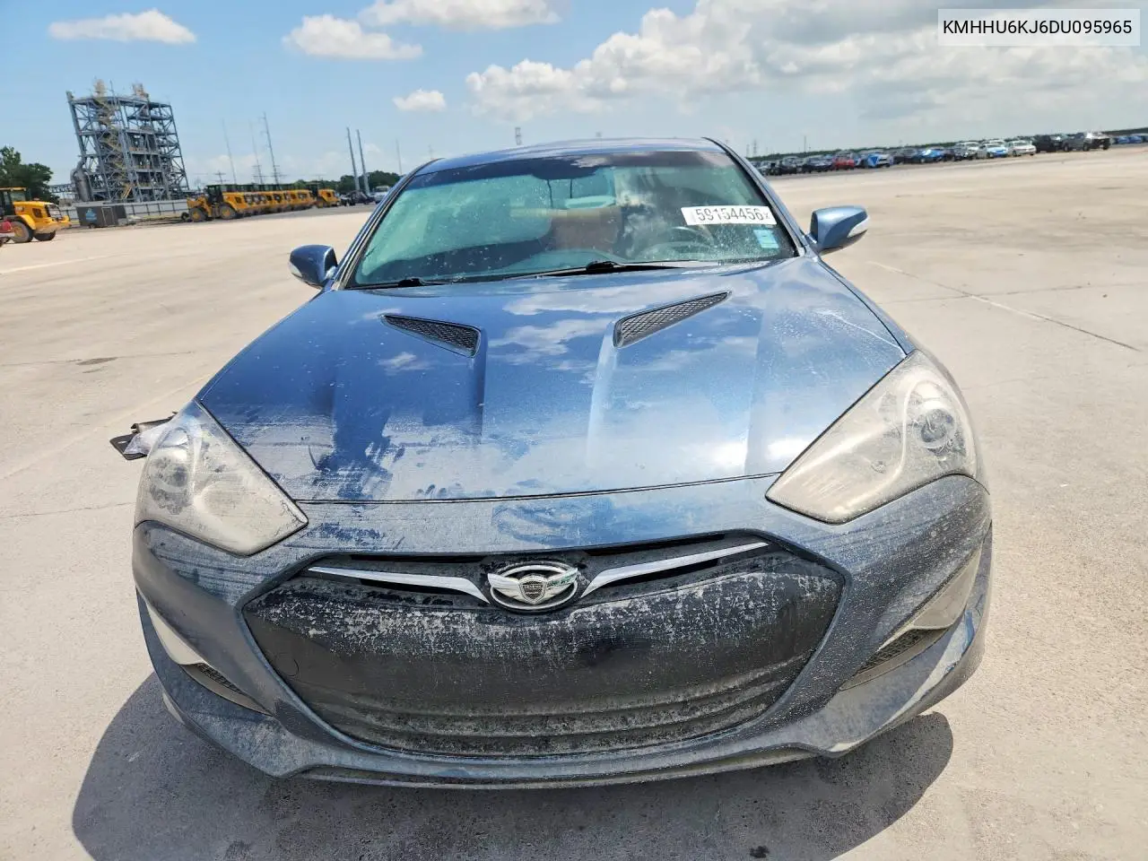 2013 Hyundai Genesis Coupe 3.8L VIN: KMHHU6KJ6DU095965 Lot: 59154456