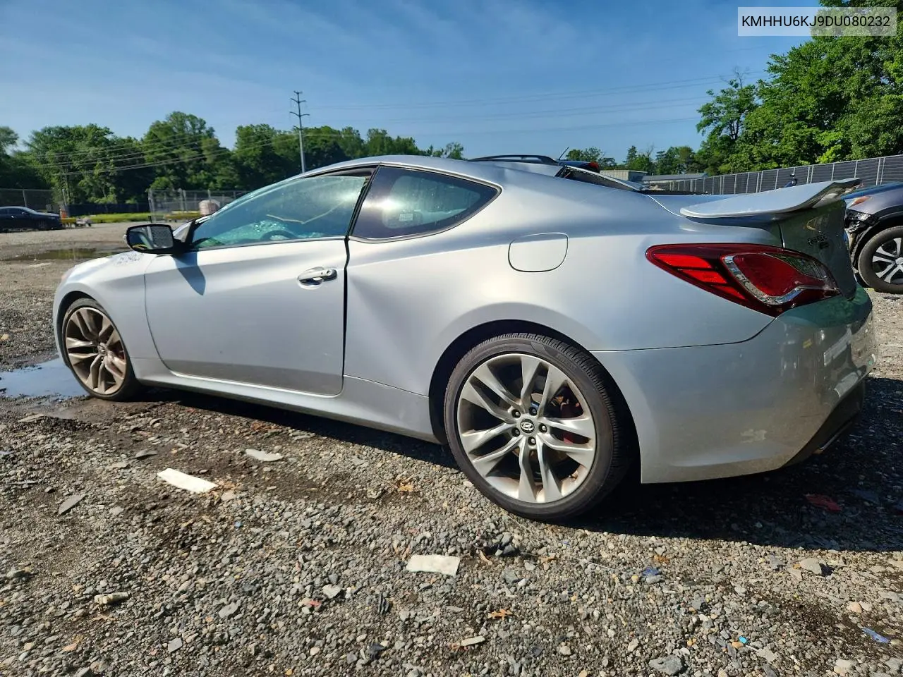 2013 Hyundai Genesis Coupe 3.8L VIN: KMHHU6KJ9DU080232 Lot: 59194626