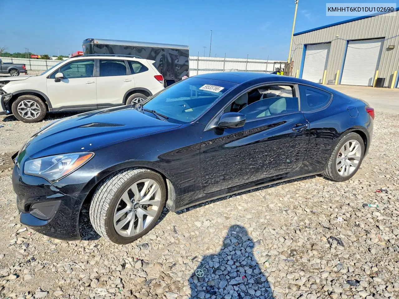 2013 Hyundai Genesis Coupe 2.0T VIN: KMHHT6KD1DU102690 Lot: 59533766