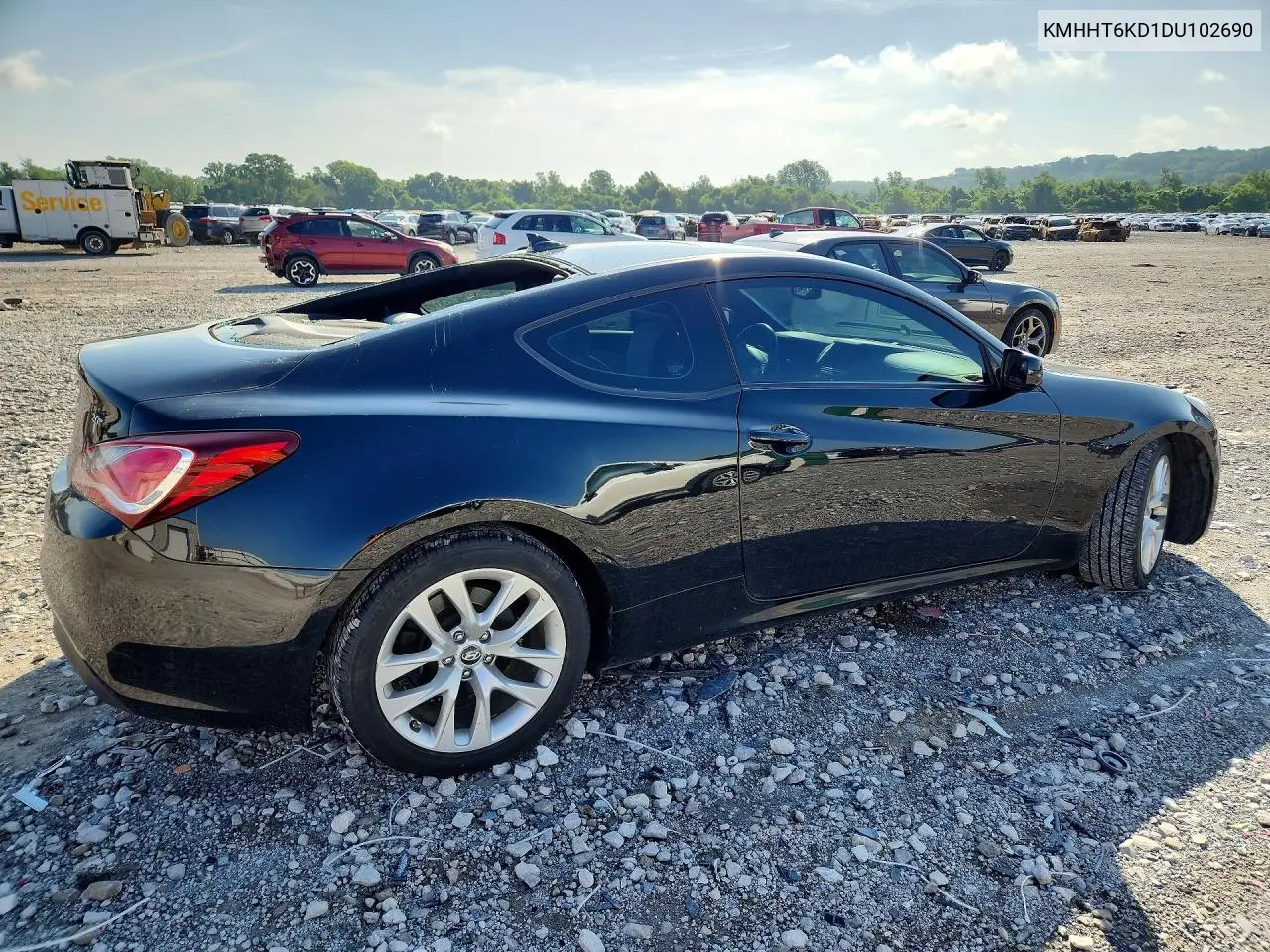 2013 Hyundai Genesis Coupe 2.0T VIN: KMHHT6KD1DU102690 Lot: 59533766