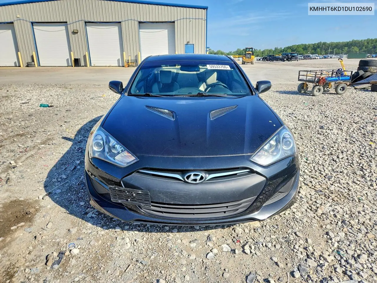 2013 Hyundai Genesis Coupe 2.0T VIN: KMHHT6KD1DU102690 Lot: 59533766