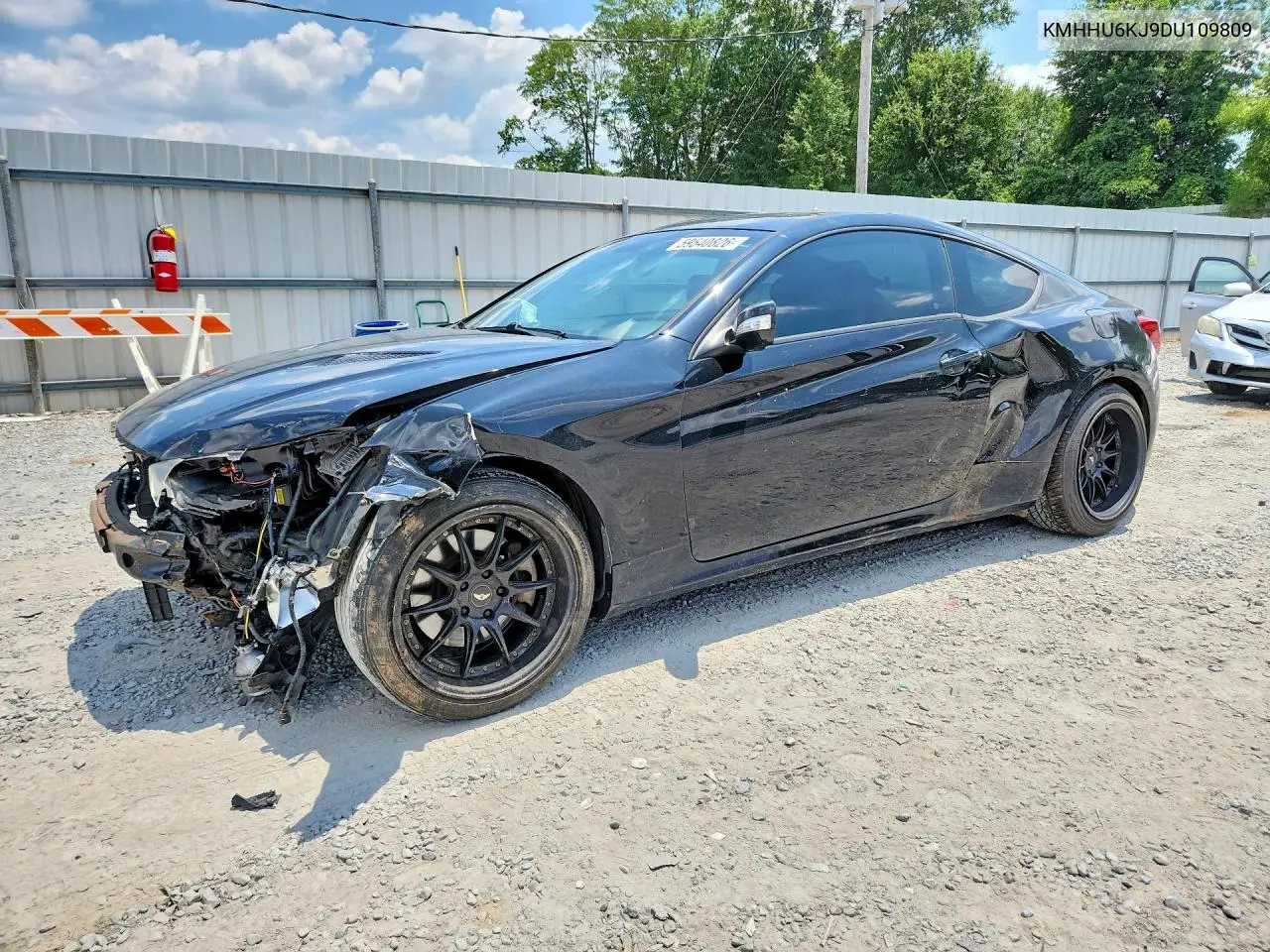 2013 Hyundai Genesis Coupe 3.8L VIN: KMHHU6KJ9DU109809 Lot: 59540826