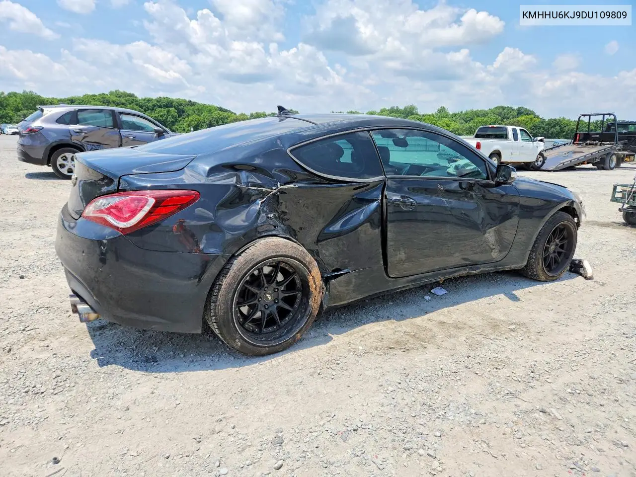 2013 Hyundai Genesis Coupe 3.8L VIN: KMHHU6KJ9DU109809 Lot: 59540826