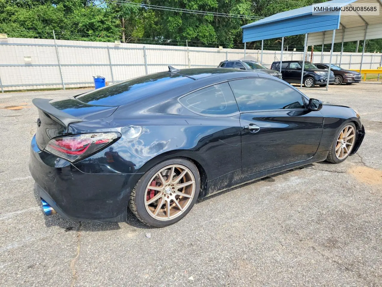 2013 Hyundai Genesis Coupe 3.8L VIN: KMHHU6KJ5DU085685 Lot: 59765336