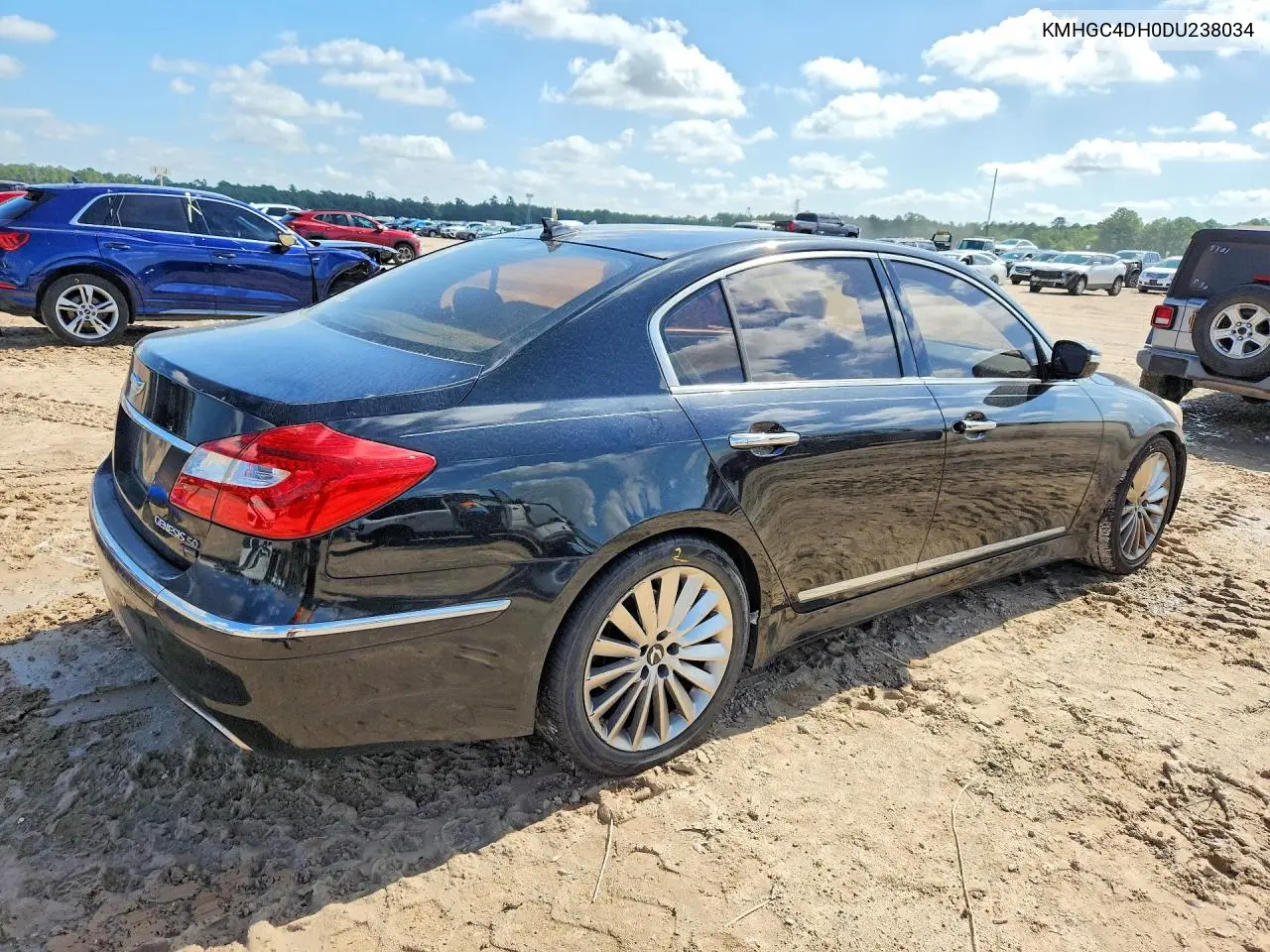 2013 Hyundai Genesis 5.0L VIN: KMHGC4DH0DU238034 Lot: 60599576