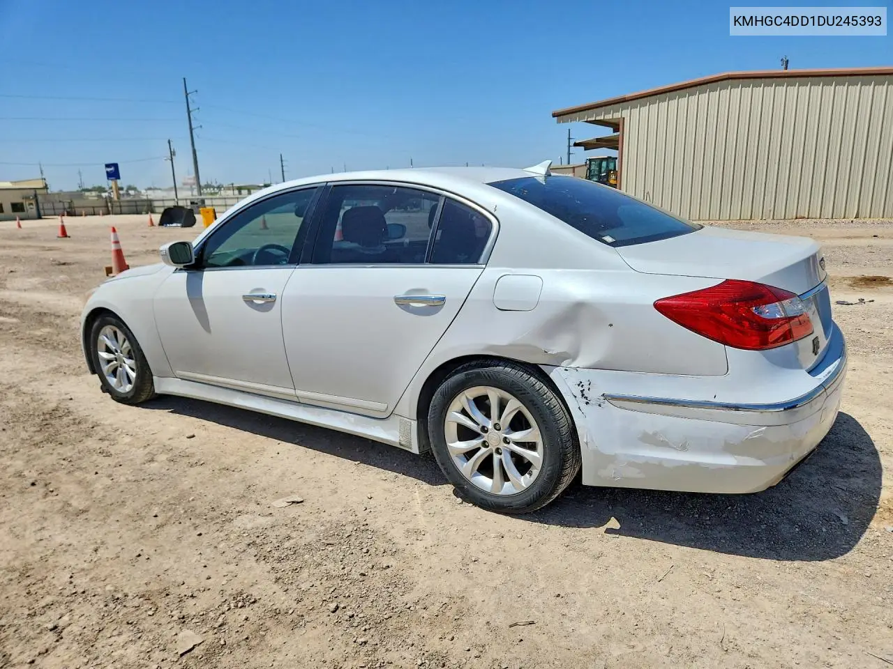 2013 Hyundai Genesis 3.8L VIN: KMHGC4DD1DU245393 Lot: 60933086