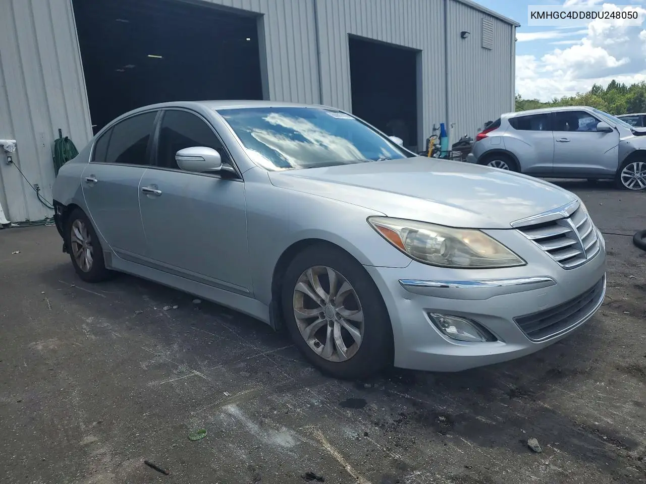 2013 Hyundai Genesis 3.8L VIN: KMHGC4DD8DU248050 Lot: 60997416