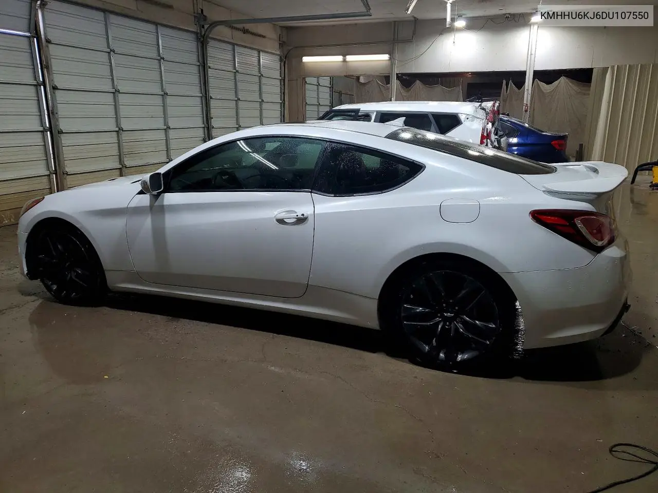 2013 Hyundai Genesis Coupe 3.8L VIN: KMHHU6KJ6DU107550 Lot: 61215476