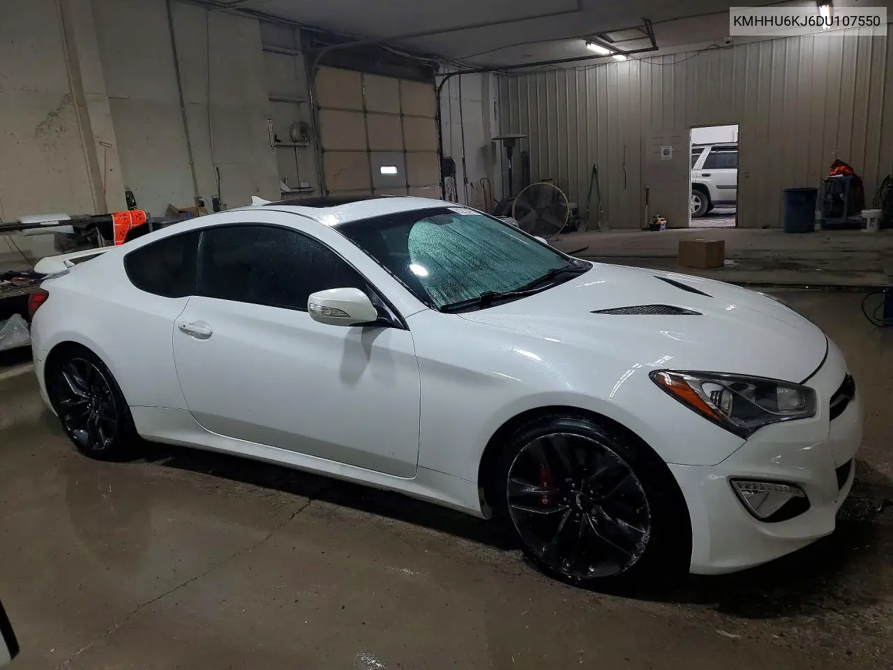 2013 Hyundai Genesis Coupe 3.8L VIN: KMHHU6KJ6DU107550 Lot: 61215476
