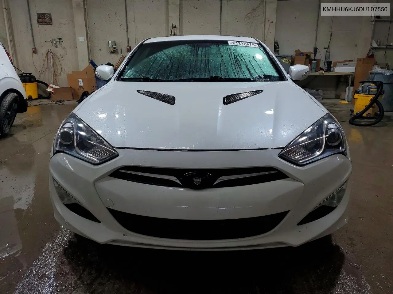 2013 Hyundai Genesis Coupe 3.8L VIN: KMHHU6KJ6DU107550 Lot: 61215476