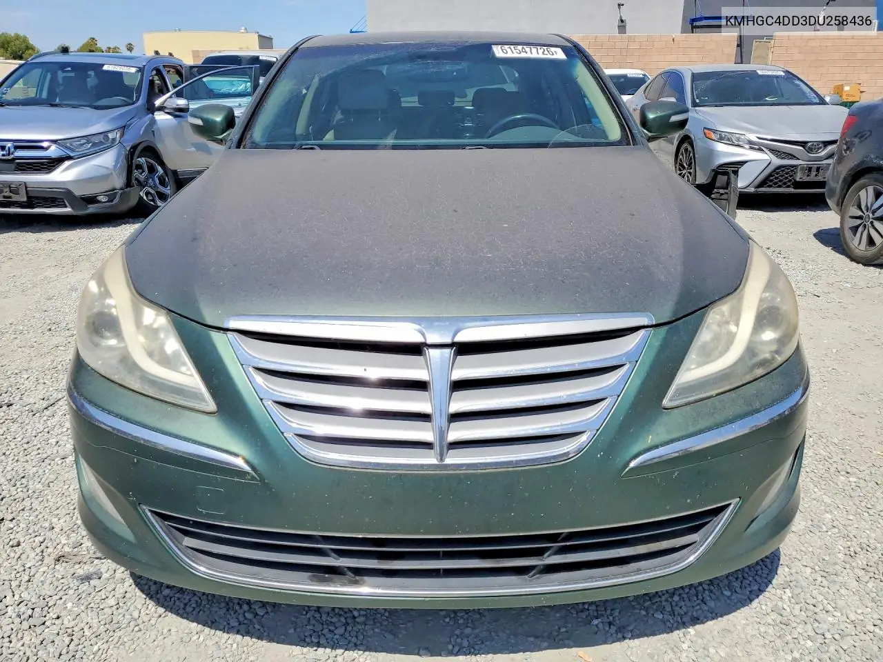 2013 Hyundai Genesis 3.8L VIN: KMHGC4DD3DU258436 Lot: 61547726