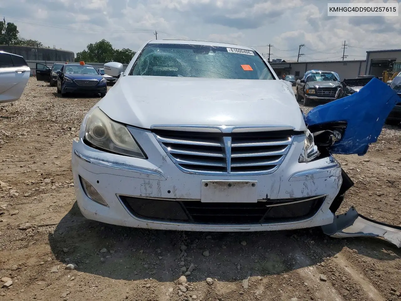 2013 Hyundai Genesis 3.8L VIN: KMHGC4DD9DU257615 Lot: 62331036