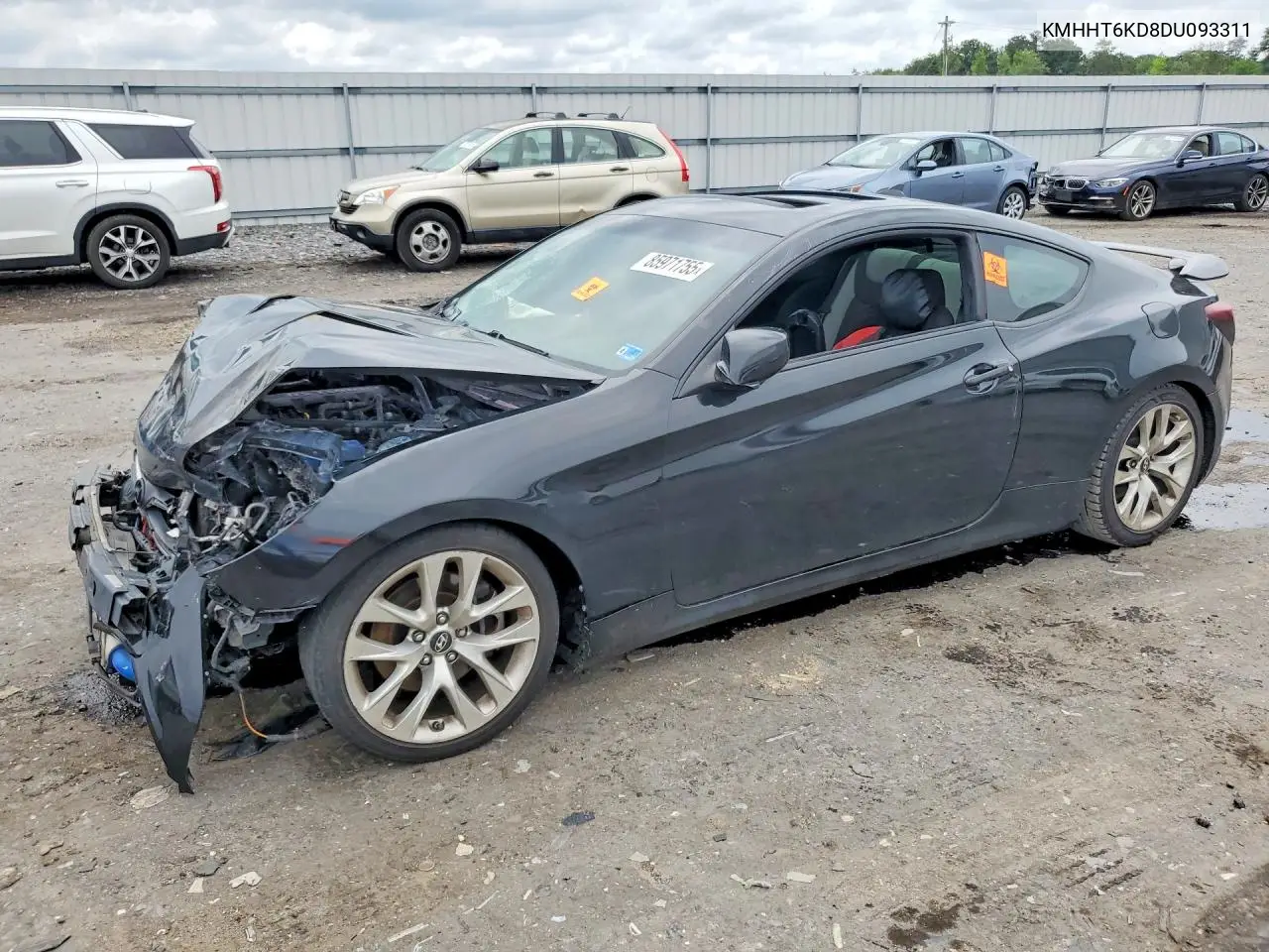 2013 Hyundai Genesis Coupe 2.0T VIN: KMHHT6KD8DU093311 Lot: 85971755