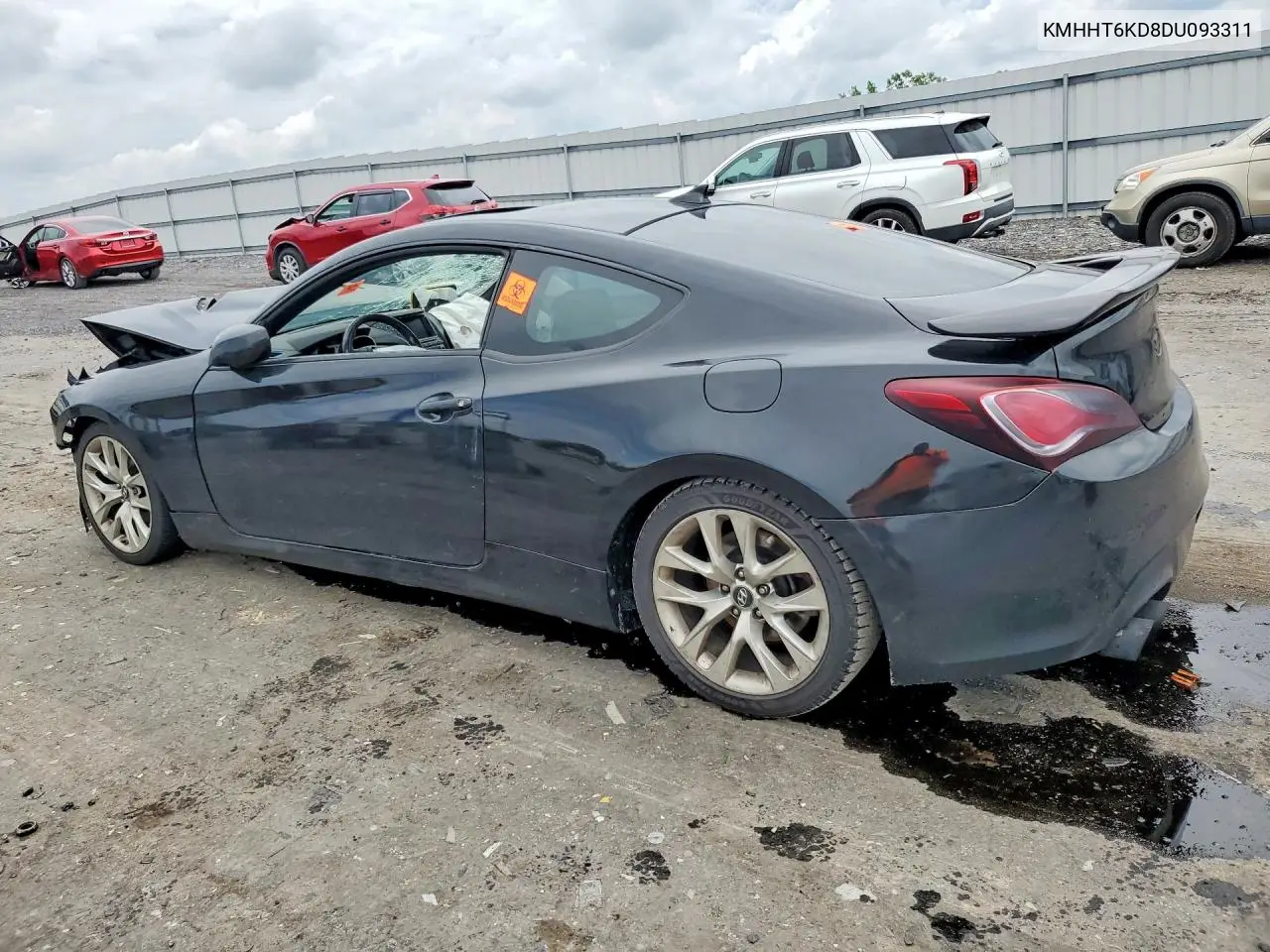 2013 Hyundai Genesis Coupe 2.0T VIN: KMHHT6KD8DU093311 Lot: 85971755