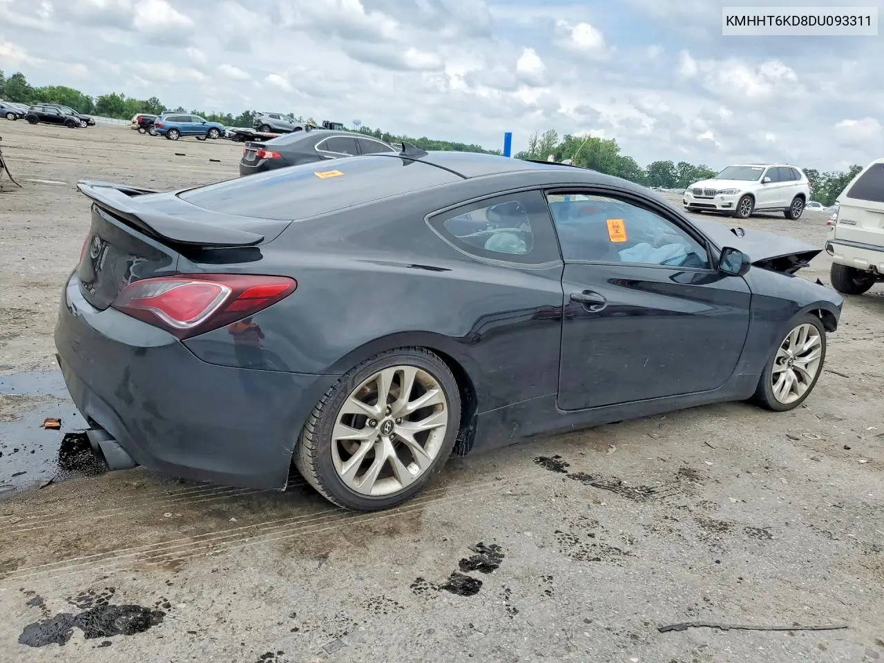 2013 Hyundai Genesis Coupe 2.0T VIN: KMHHT6KD8DU093311 Lot: 85971755