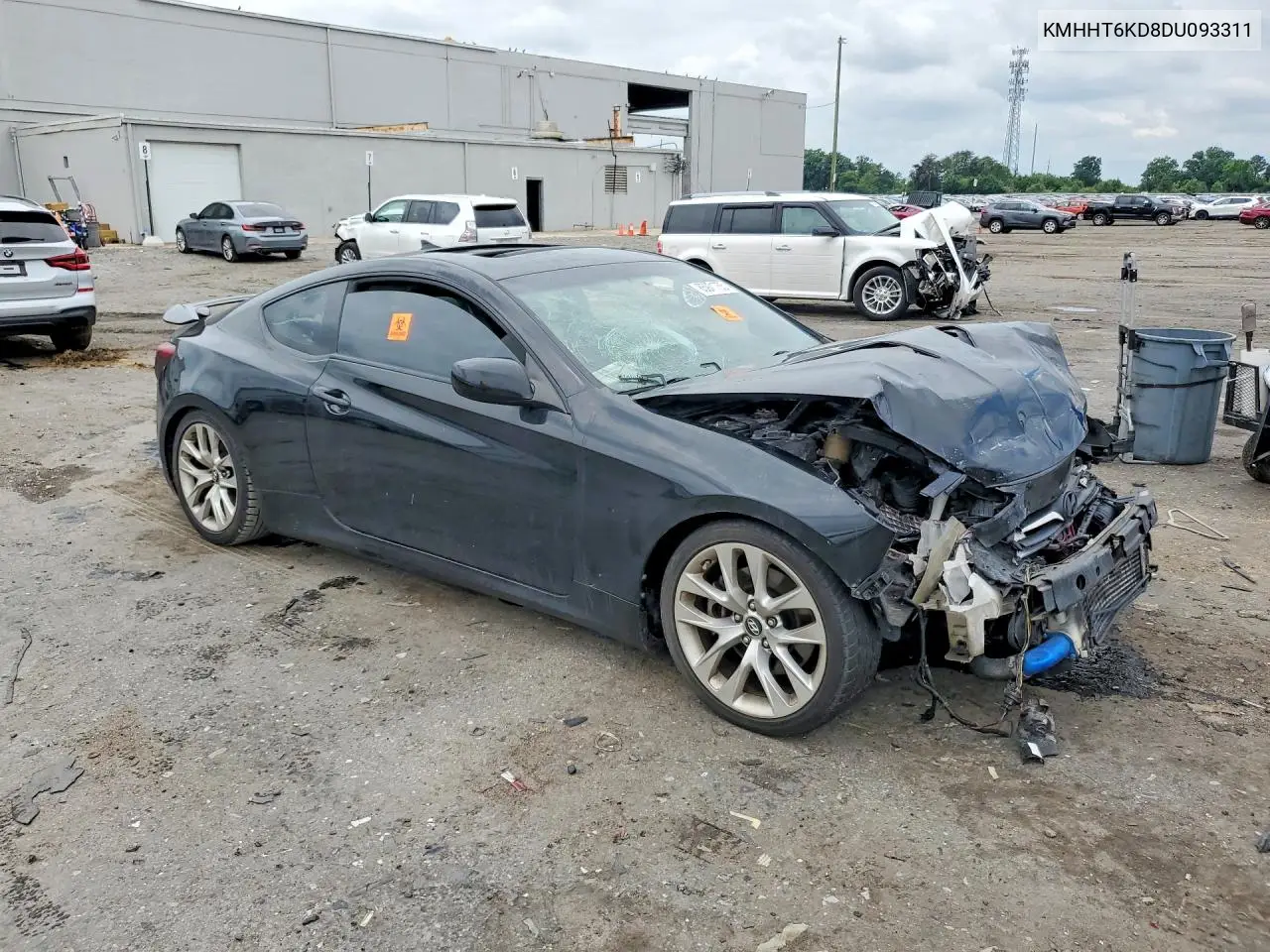 2013 Hyundai Genesis Coupe 2.0T VIN: KMHHT6KD8DU093311 Lot: 85971755