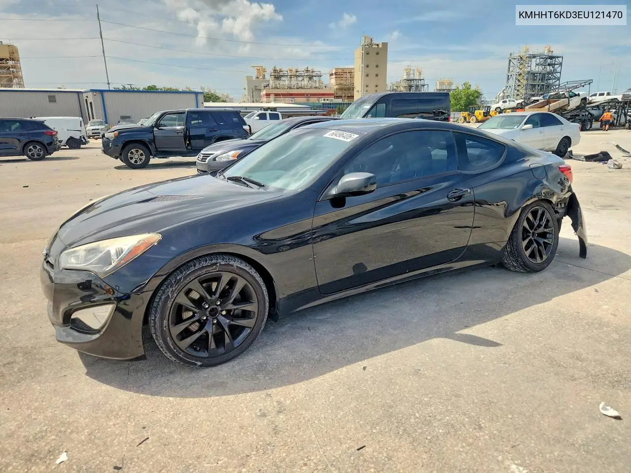 2014 Hyundai Genesis Coupe 2.0T VIN: KMHHT6KD3EU121470 Lot: 60496406