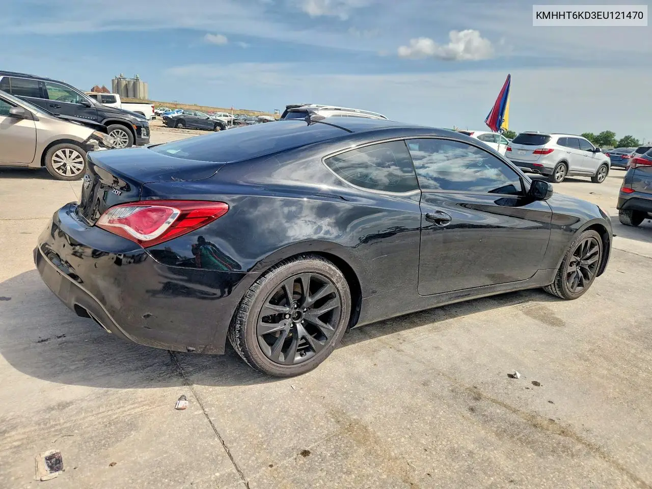 2014 Hyundai Genesis Coupe 2.0T VIN: KMHHT6KD3EU121470 Lot: 60496406