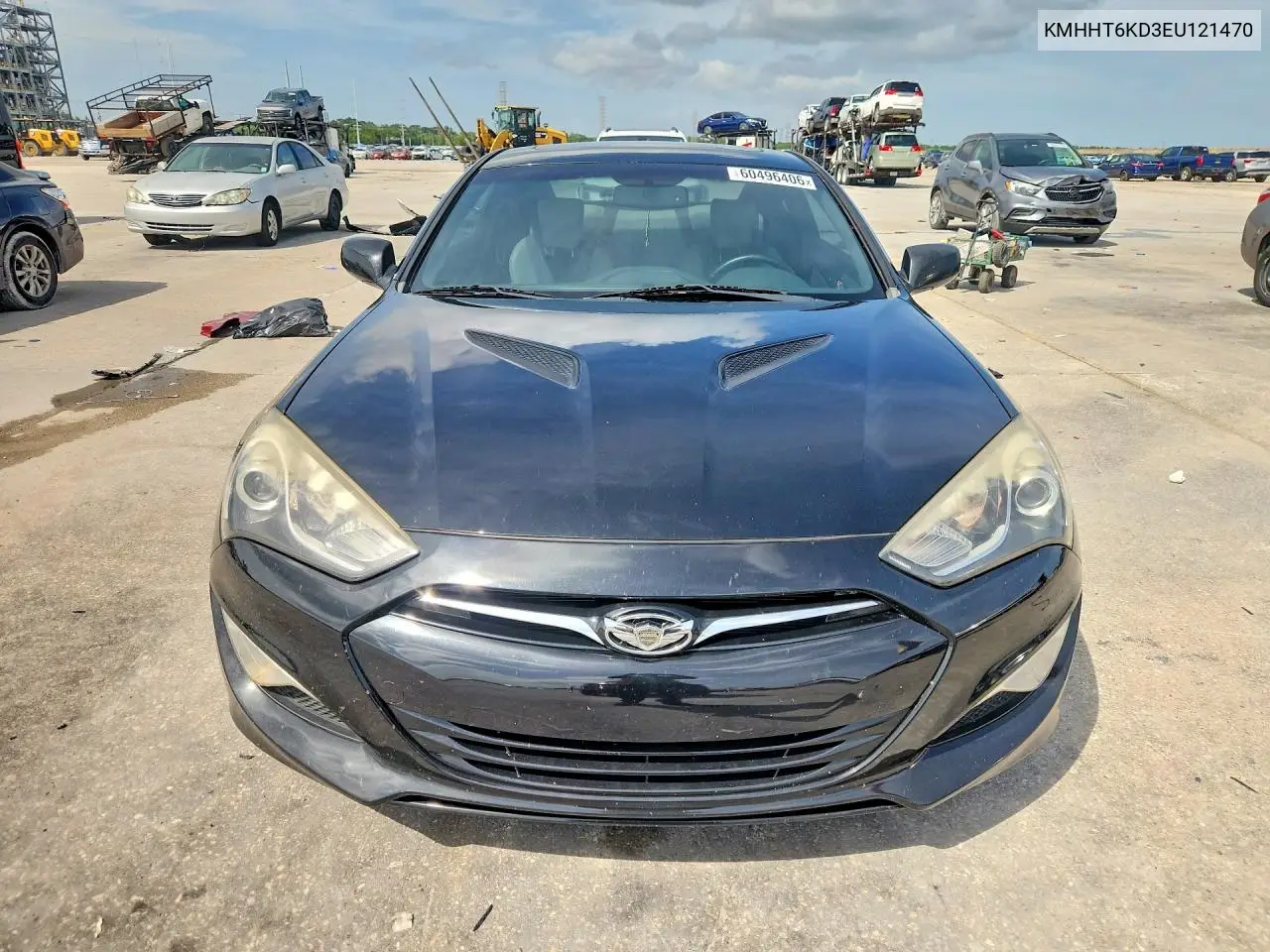 2014 Hyundai Genesis Coupe 2.0T VIN: KMHHT6KD3EU121470 Lot: 60496406