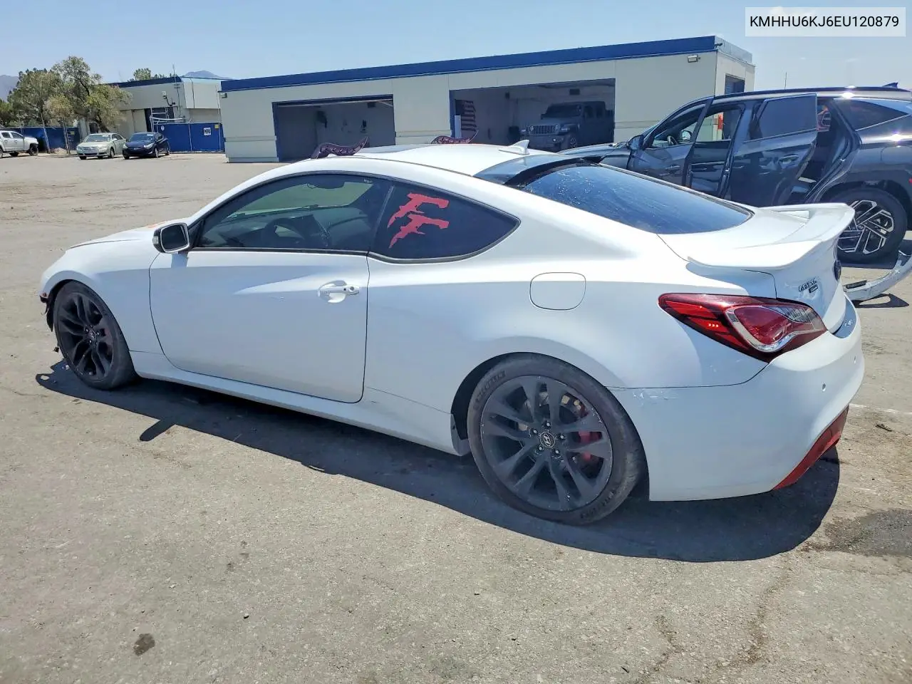 2014 Hyundai Genesis Coupe 3.8L VIN: KMHHU6KJ6EU120879 Lot: 60561526