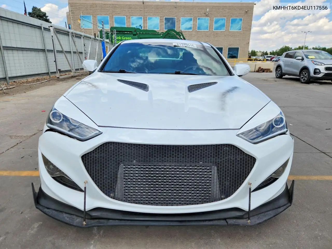 2014 Hyundai Genesis Coupe 2.0T VIN: KMHHT6KD4EU117556 Lot: 61349516