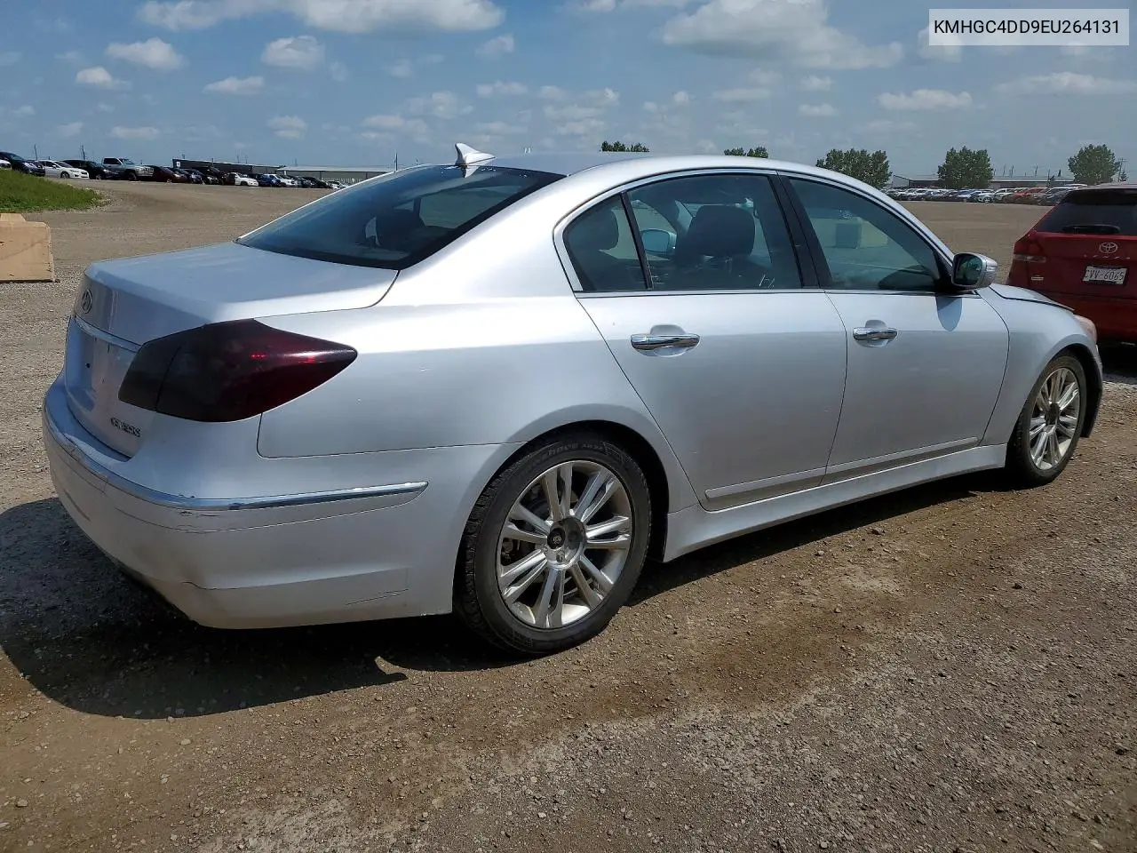 2014 Hyundai Genesis 3.8L VIN: KMHGC4DD9EU264131 Lot: 62117656